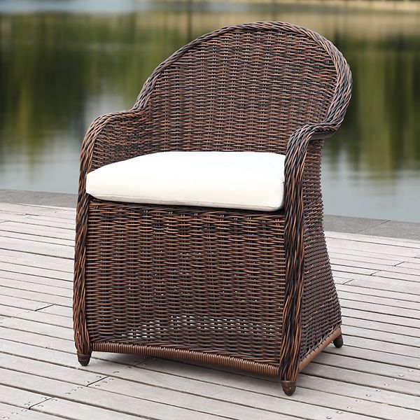 Safavieh Indoor / Outdoor Wicker Arm Chair