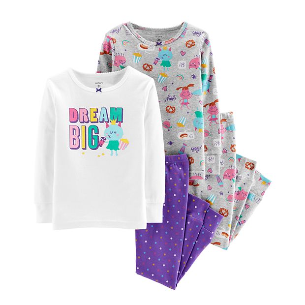 Girls Pajama Pants Set- Dream Big Loungewear