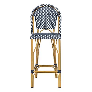 Safavieh Indoor / Outdoor Stacking Bistro Bar Stool 