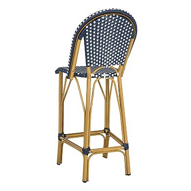 Safavieh Indoor / Outdoor Stacking Bistro Bar Stool 