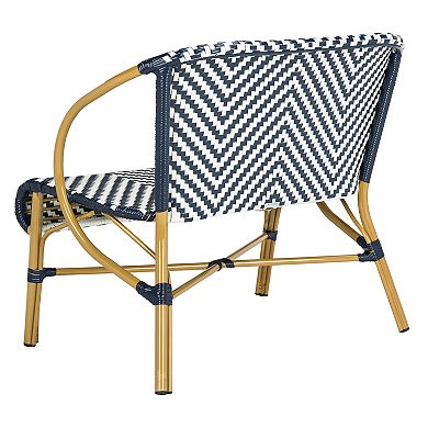 Safavieh Herringbone Indoor / Outdoor Wicker Loveseat 