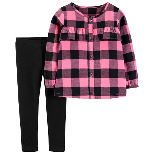 Baby girl flannel on sale shirt