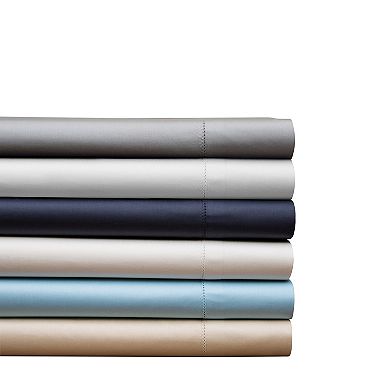 Pointehaven 525 Thread Count Cotton Sateen Sheet Set with Pillowcases