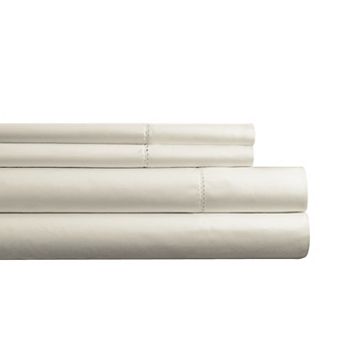 Pointehaven 525 Thread Count Cotton Sateen Sheet Set or Pillowcase Pair