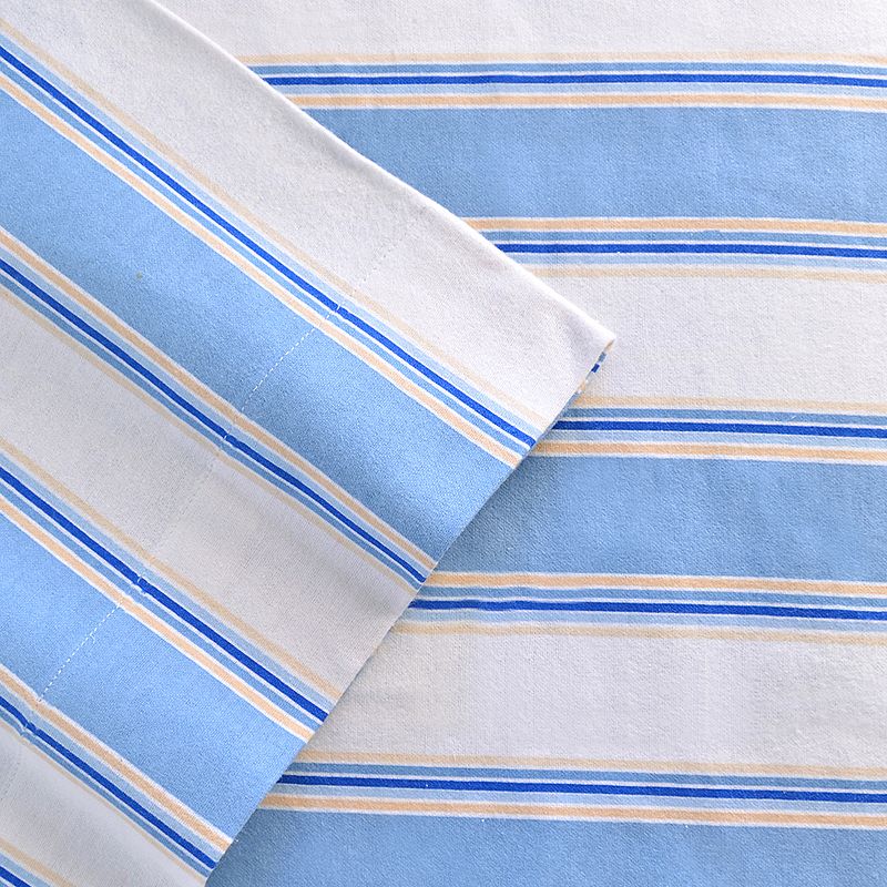 94823515 Celeste Home Cotton Flannel Sheet Set, Blue, Twin sku 94823515