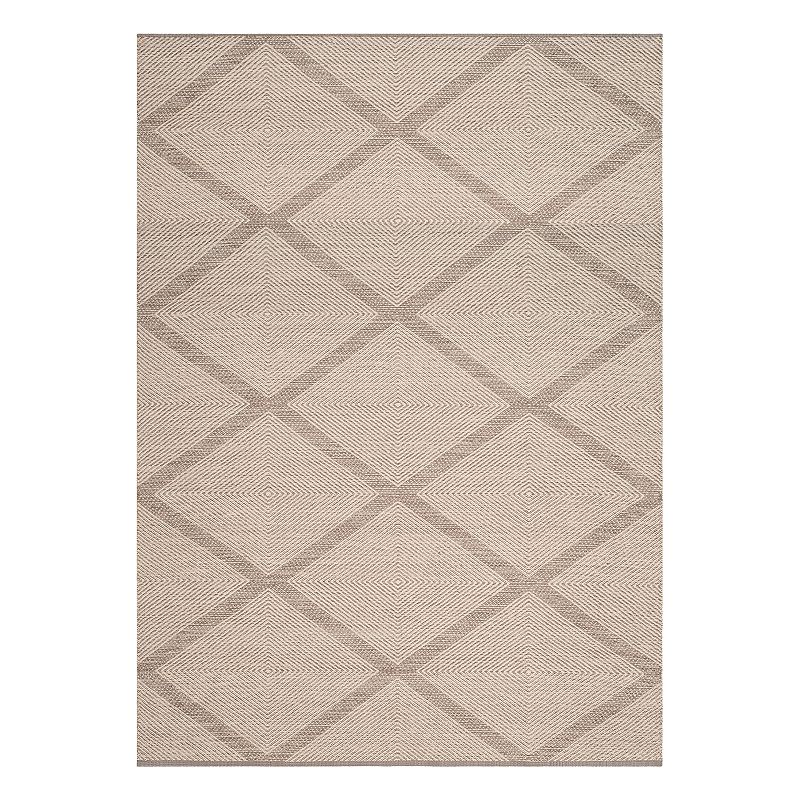 Safavieh Montauk Garner Lattice Rug, Grey, 6X9 Ft