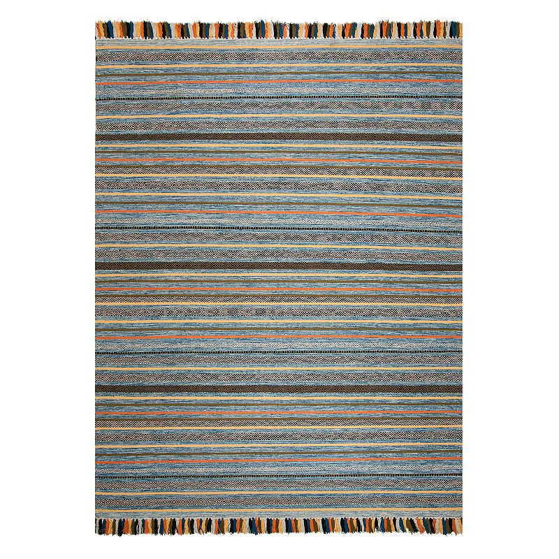 Safavieh Montauk Theron Striped Rug, Blue, 5X8 Ft