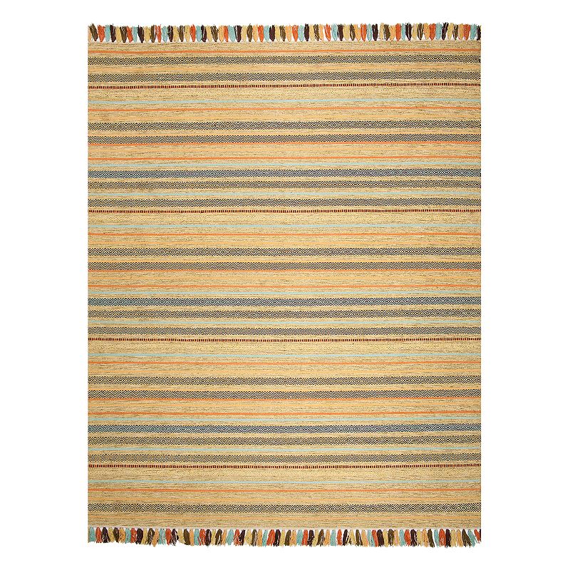 Safavieh Montauk Theron Striped Rug, Green, 5X8 Ft