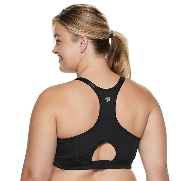 Plus Size Tek Gear® Adjustable Front LowImpact Sports Bra