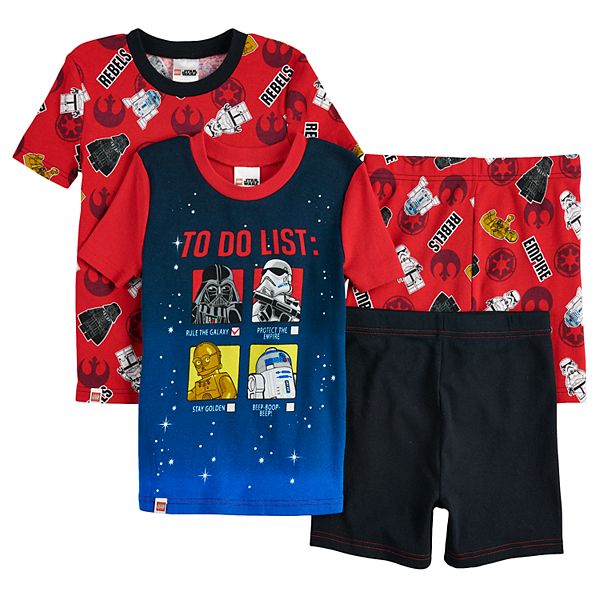 Star wars glow 2025 in the dark pajamas