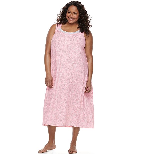 Plus Size Croft Barrow Knit Sleep Gown