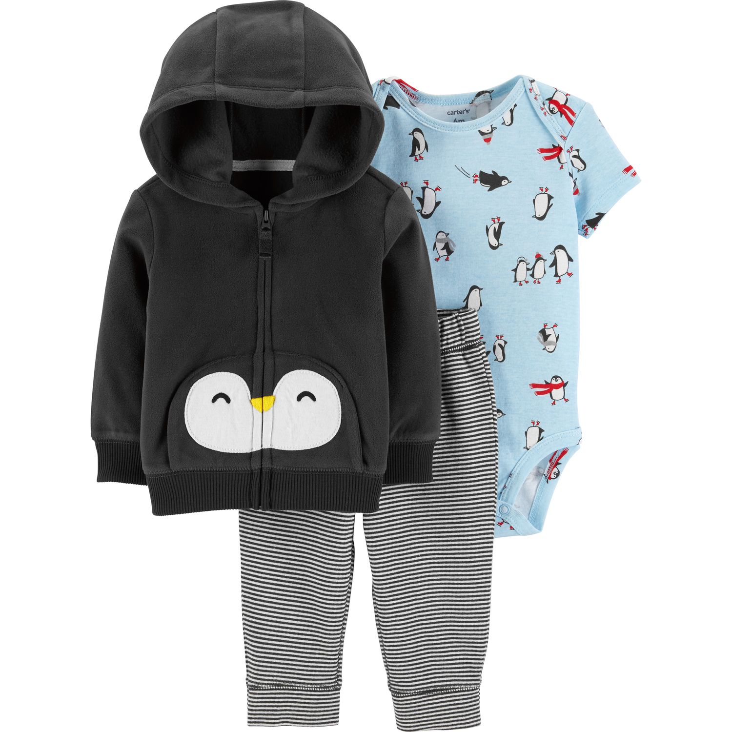carter's penguin outfit