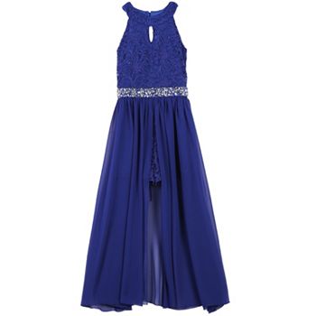 speechless dress walk through keyhole bodice glitter lace plus