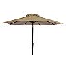 Safavieh 9-ft. Striped Outdoor Patio Umbrella 