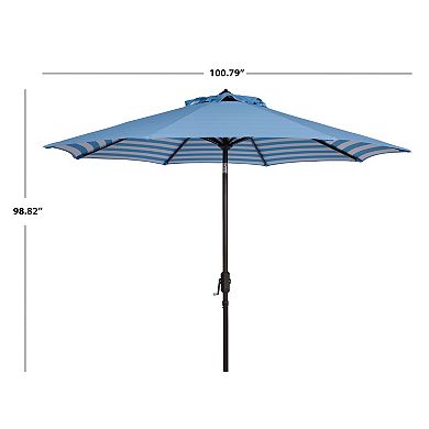 Safavieh 9-ft. Striped Outdoor Patio Umbrella
