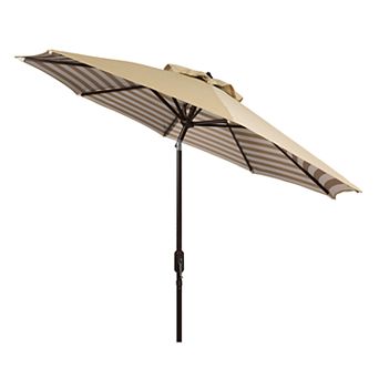 Safavieh 9-ft. Striped Outdoor Patio Umbrella