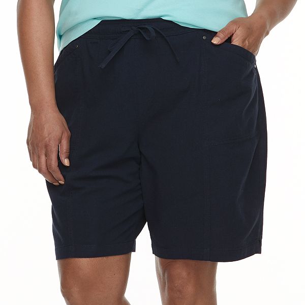 Plus Size Croft & Barrow® Drawstring Shorts