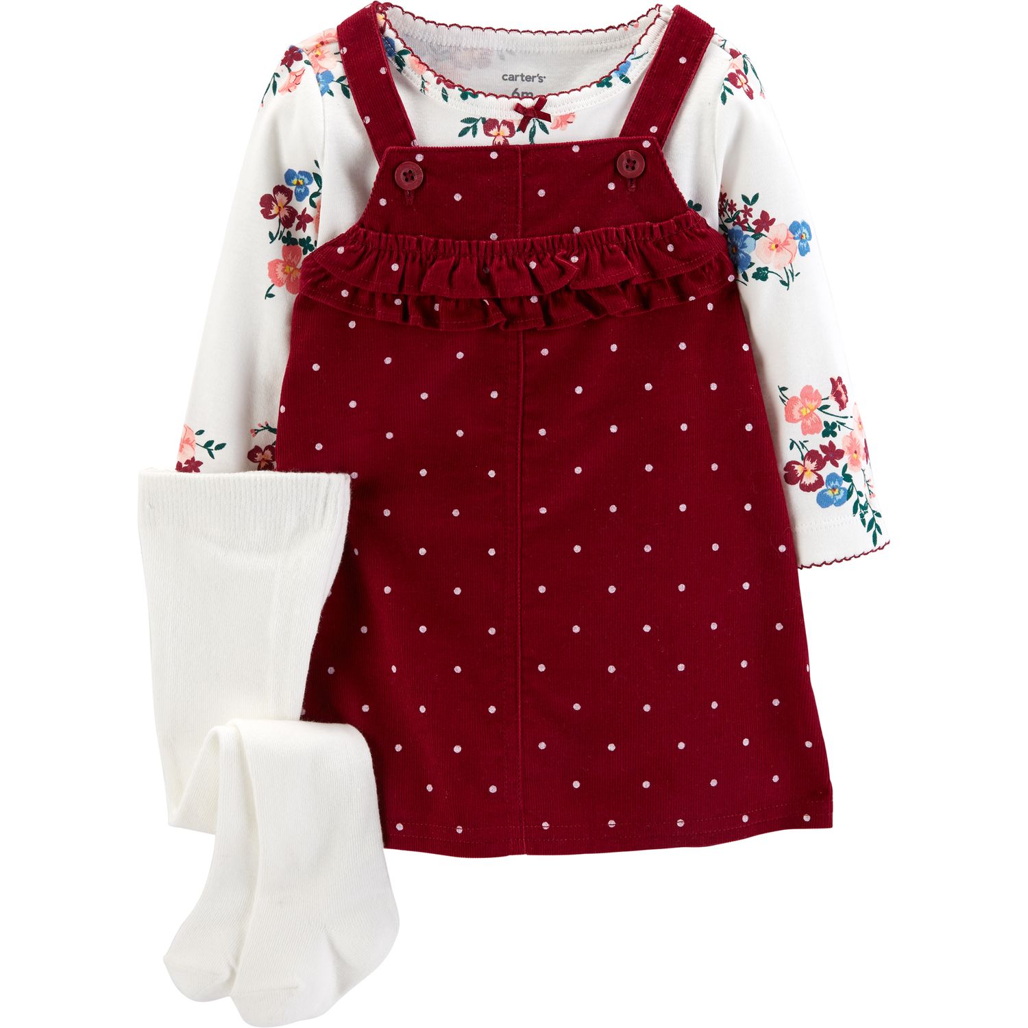 carters baby girl tights
