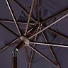 Safavieh 9-ft. Scalloped Trim Patio Umbrella 
