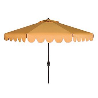 Safavieh 9-ft. Scalloped Trim Patio Umbrella