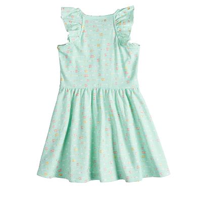 Toddler Girl Jumping Beans® Print Flutter Dress