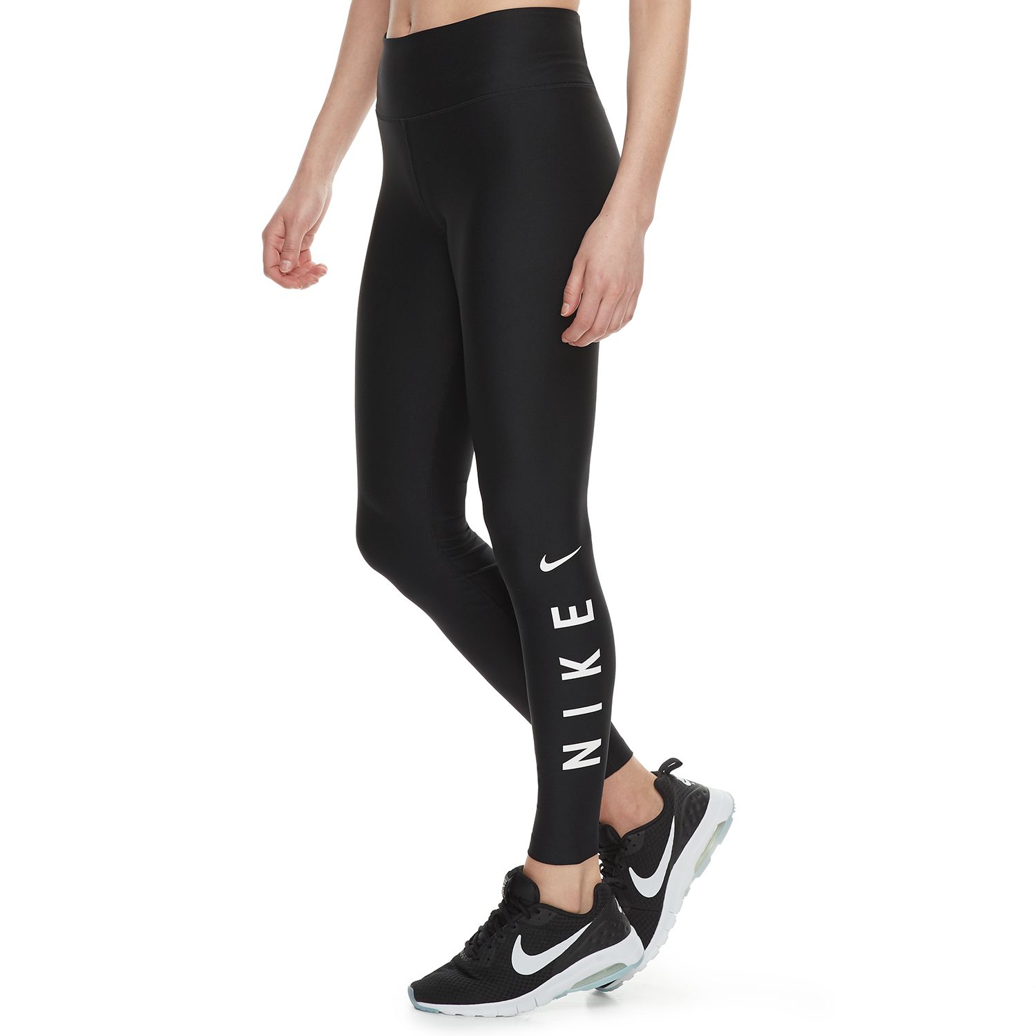 nike power mid rise tights