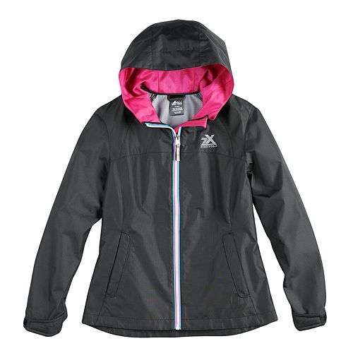 Girls 716 ZeroXposur Lightweight Kelly Rain Jacket