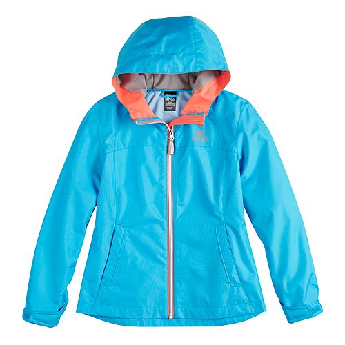 Girls 716 ZeroXposur Lightweight Kelly Rain Jacket