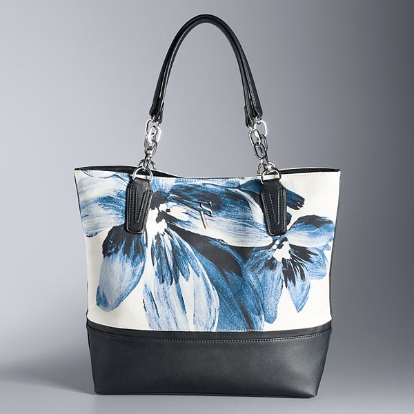 Simply Vera Vera Wang Catherine Floral Tote