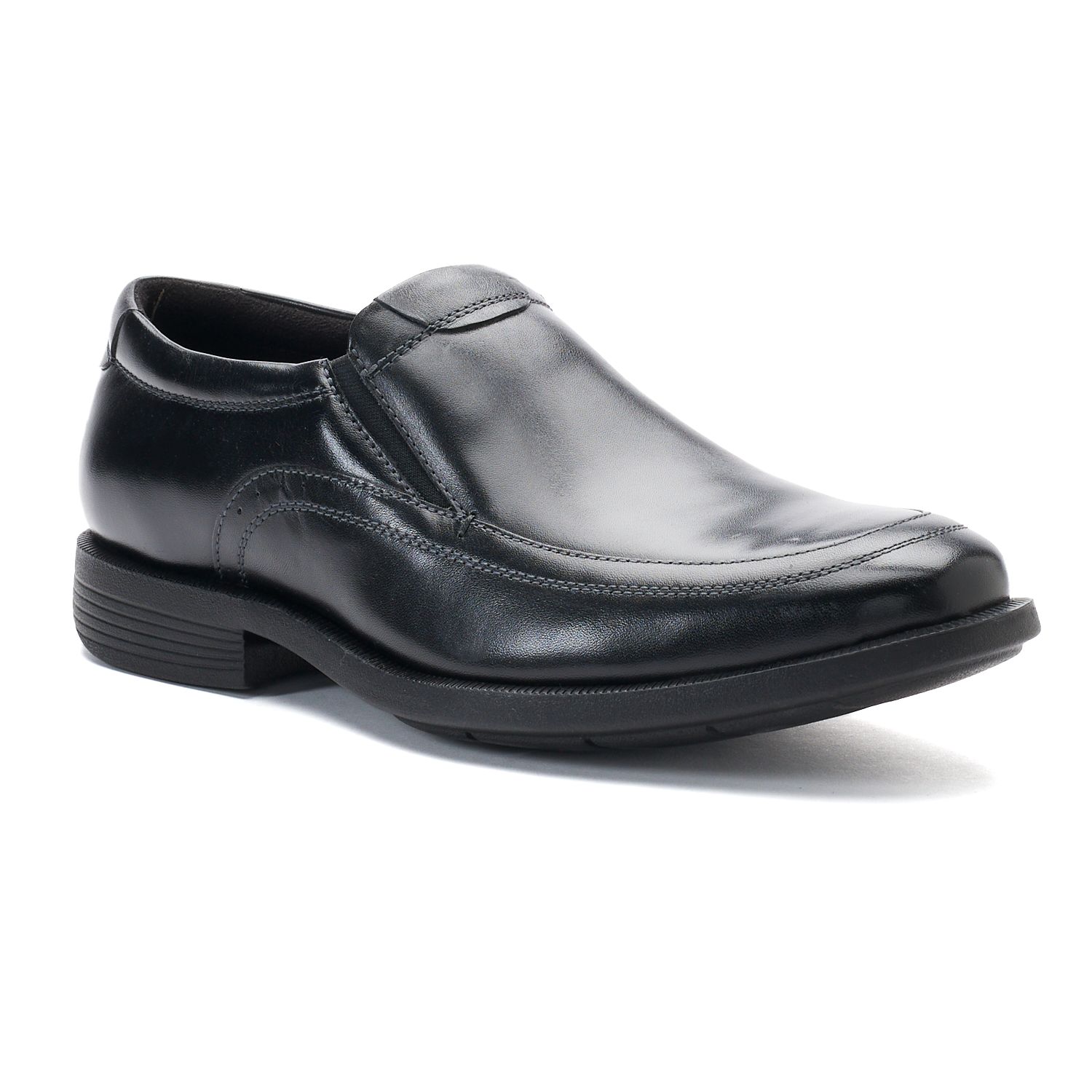 nunn bush black dress shoes