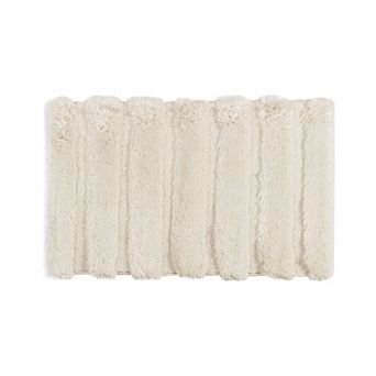 Madison Park Tufted Pearl Channel Bathroom Rug