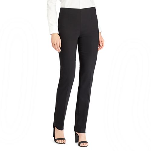 Women's Chaps Midrise Straight-Leg Pants