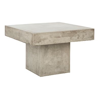 Safavieh Square Indoor / Outdoor Concrete Coffee Table 