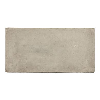 Safavieh Concrete & Wood Indoor / Outdoor Coffee Table