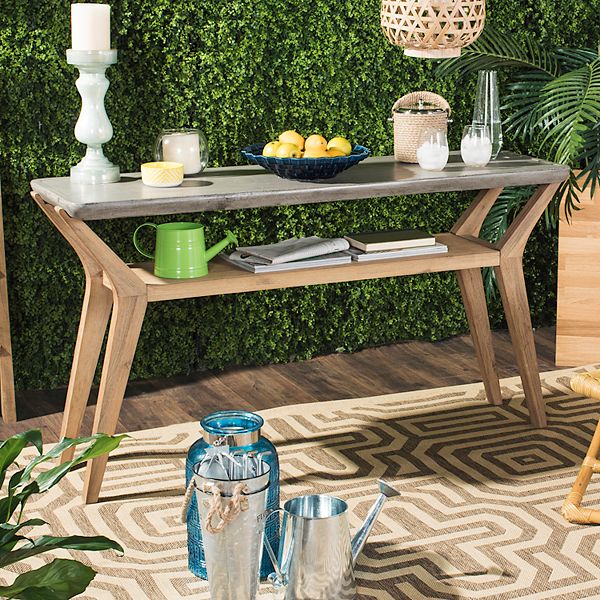 Outdoor console clearance table