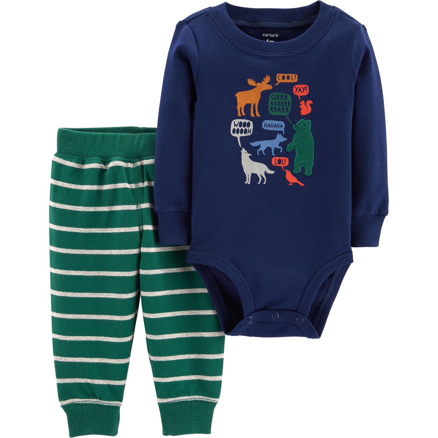 woodland animal baby boy clothes