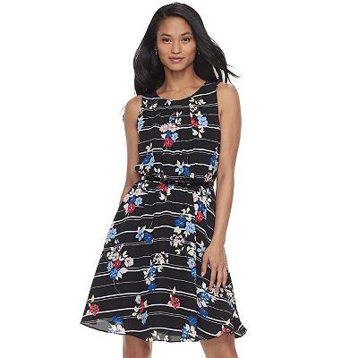 Elle fit and flare dress sale
