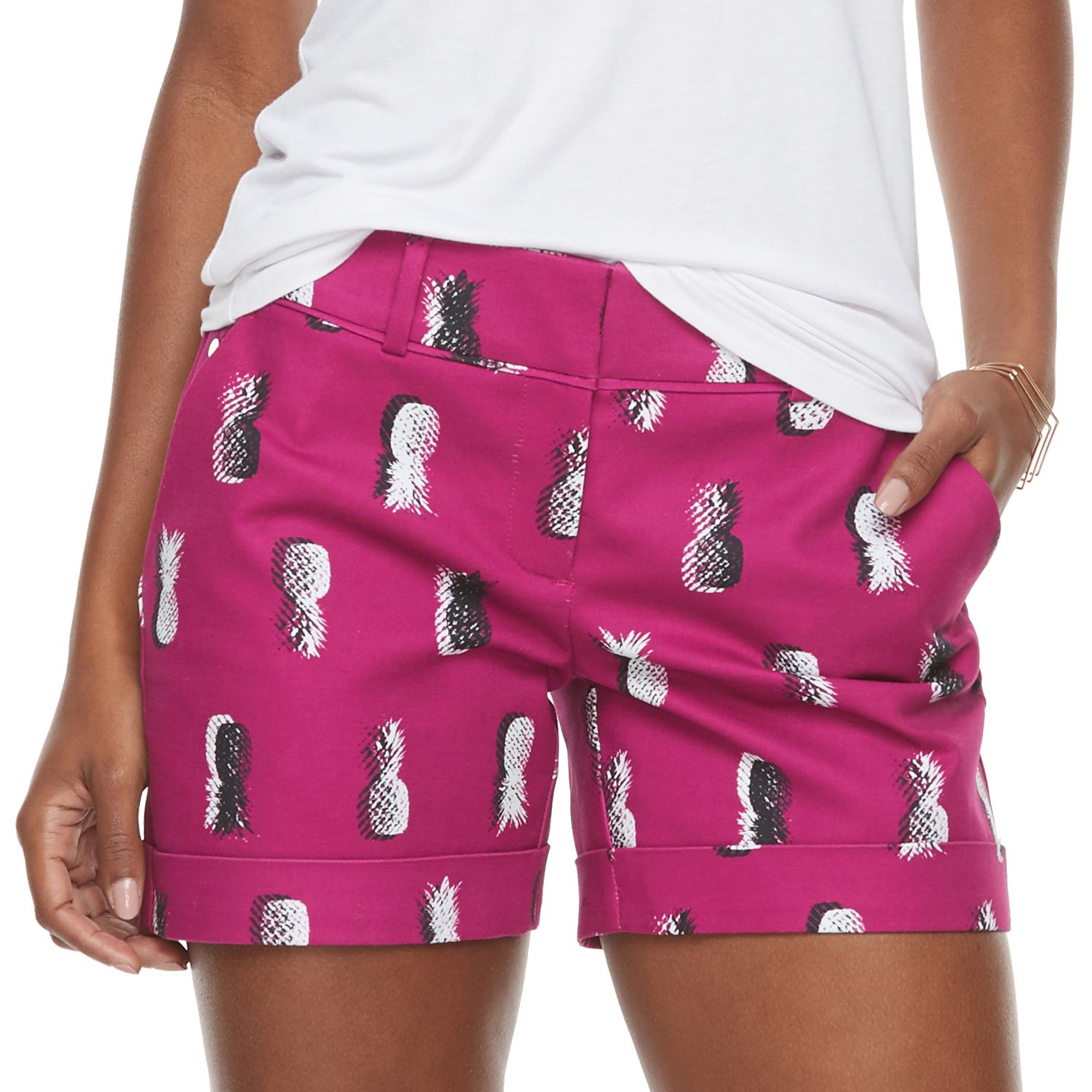 kohls apt 9 women's shorts