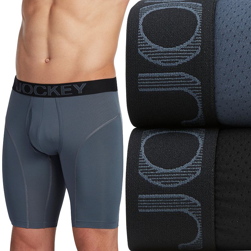 UPC 037882618818 product image for Men's Jockey 2-pack RapidCool Midway Briefs, Size: XL, Grey | upcitemdb.com