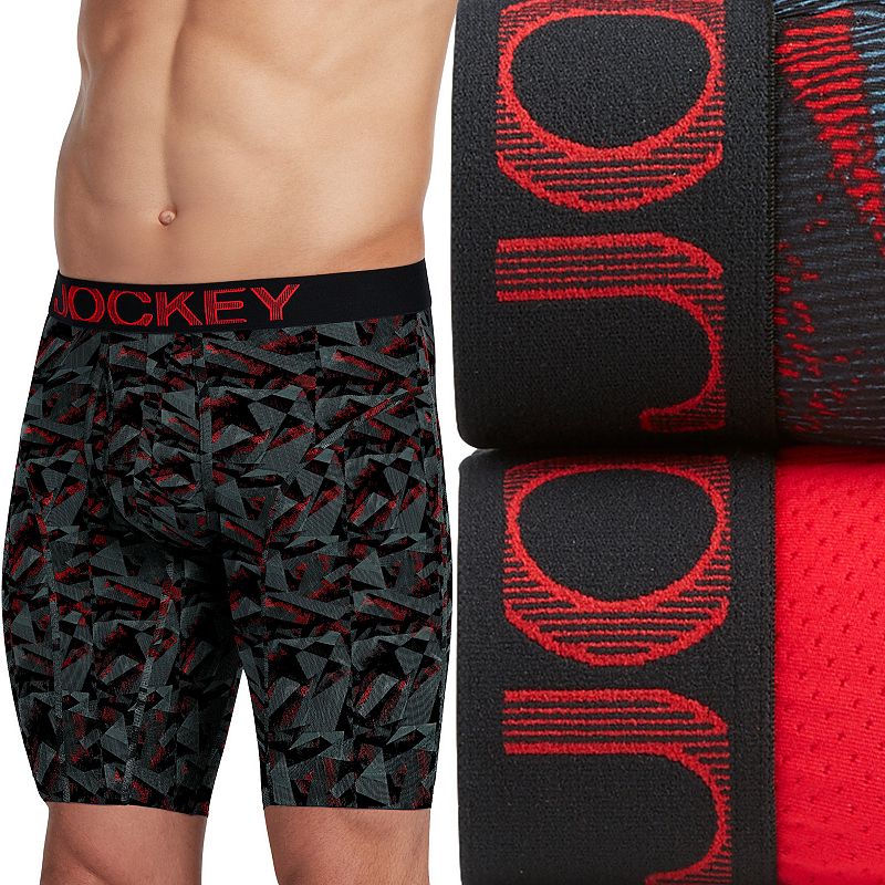 UPC 037882619082 product image for Men's Jockey 2-pack RapidCool Midway Briefs, Size: Small, Med Red | upcitemdb.com