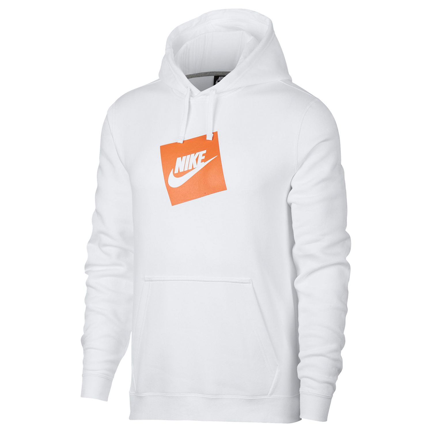 orange hoodie plain