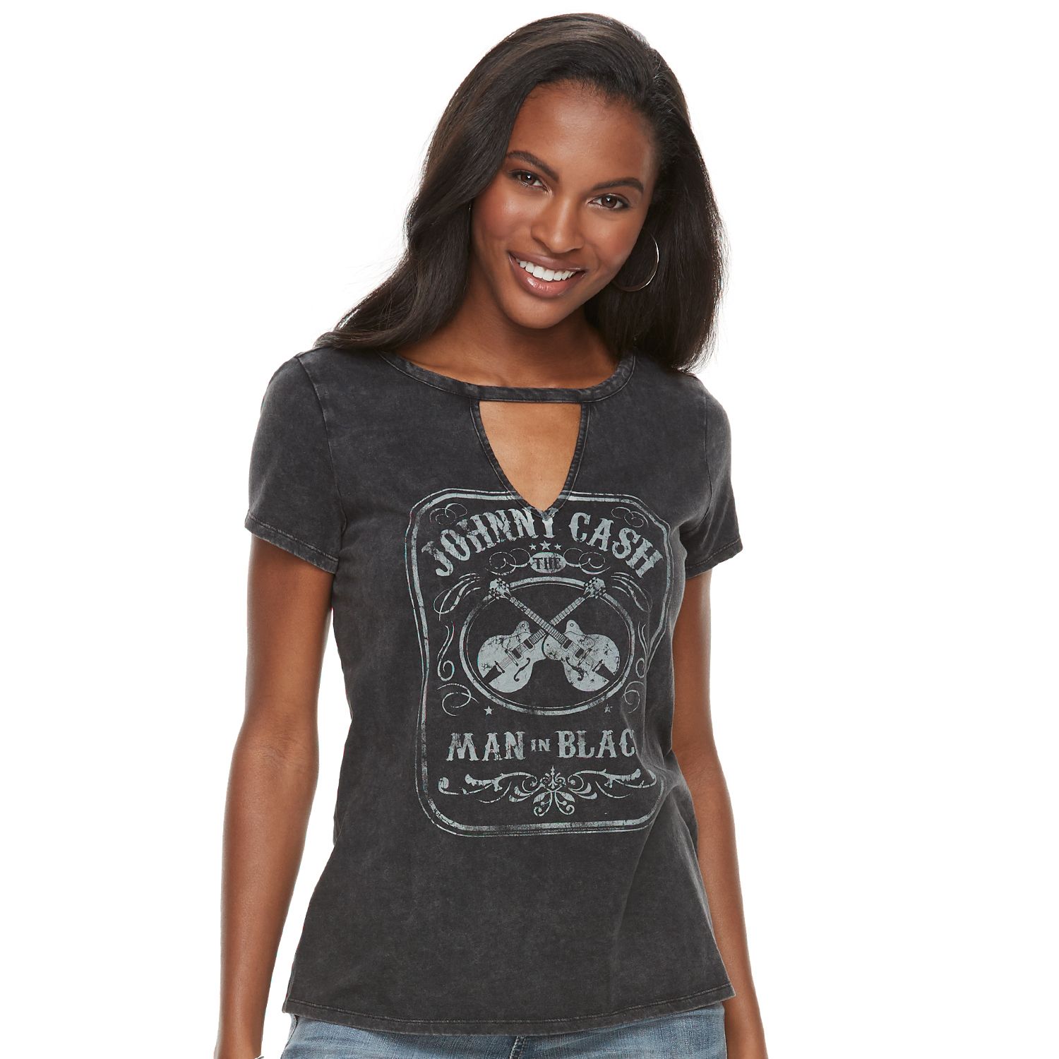 johnny cash t shirt women's