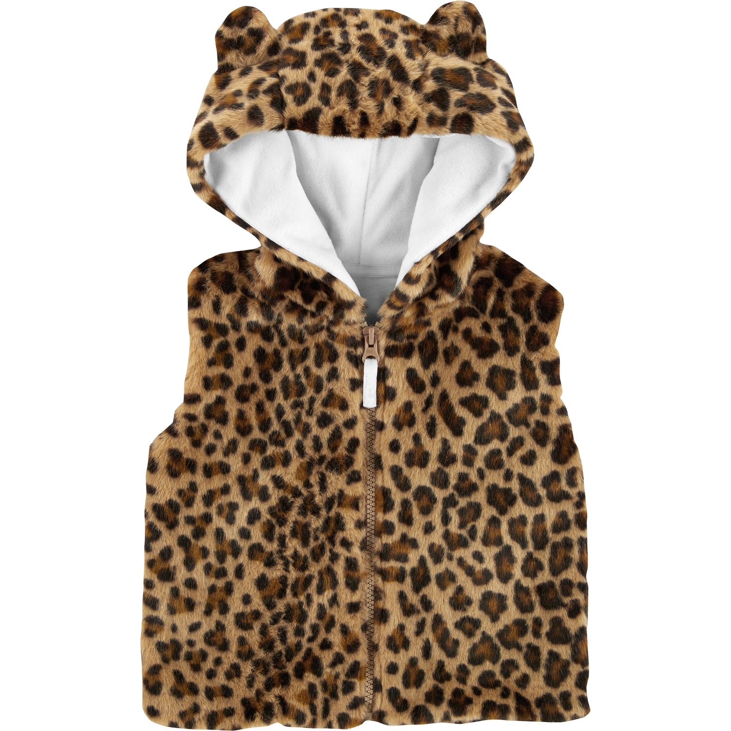 leopard print baby vest