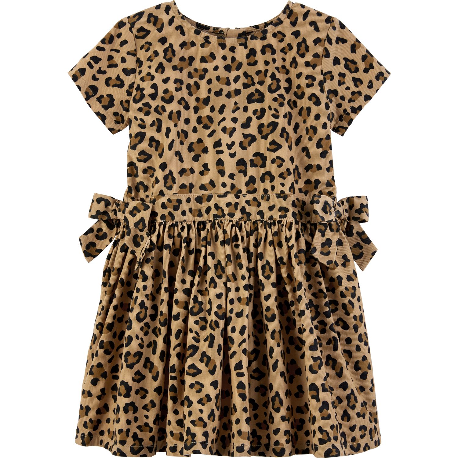little girl cheetah print dress
