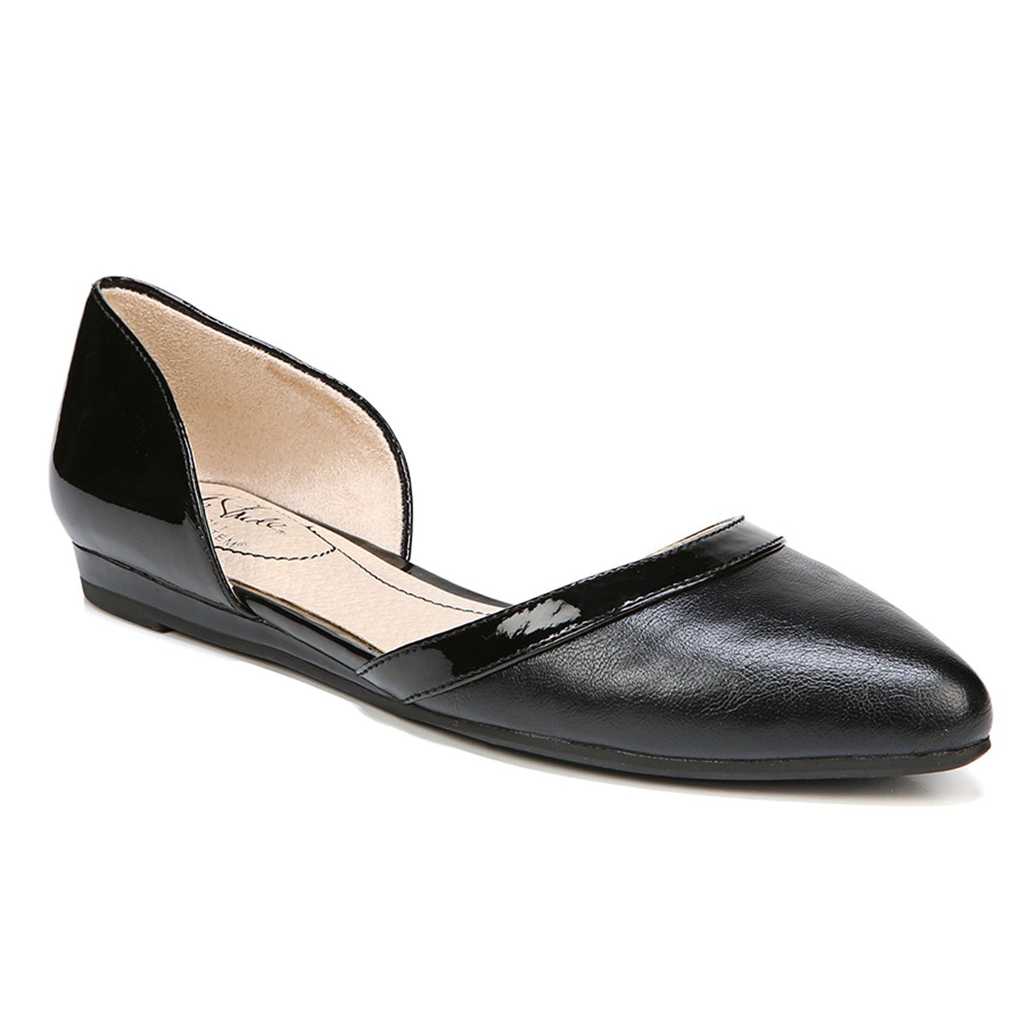 lifestride patent leather flats