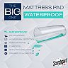 the big one waterproof mattress pad