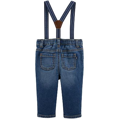 Baby Boy OshKosh B'gosh® Denim  Suspender Jeans