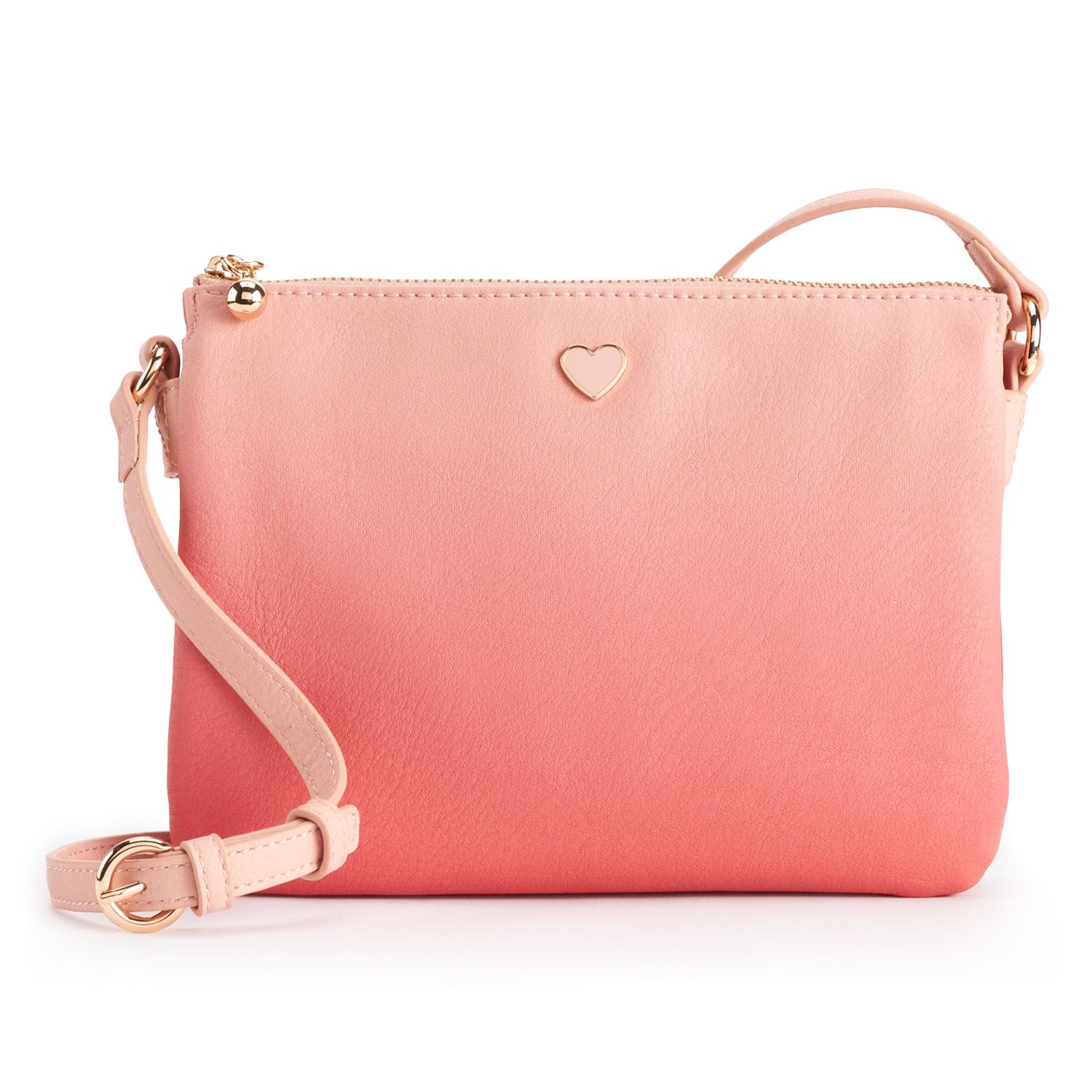 kohls pink purse