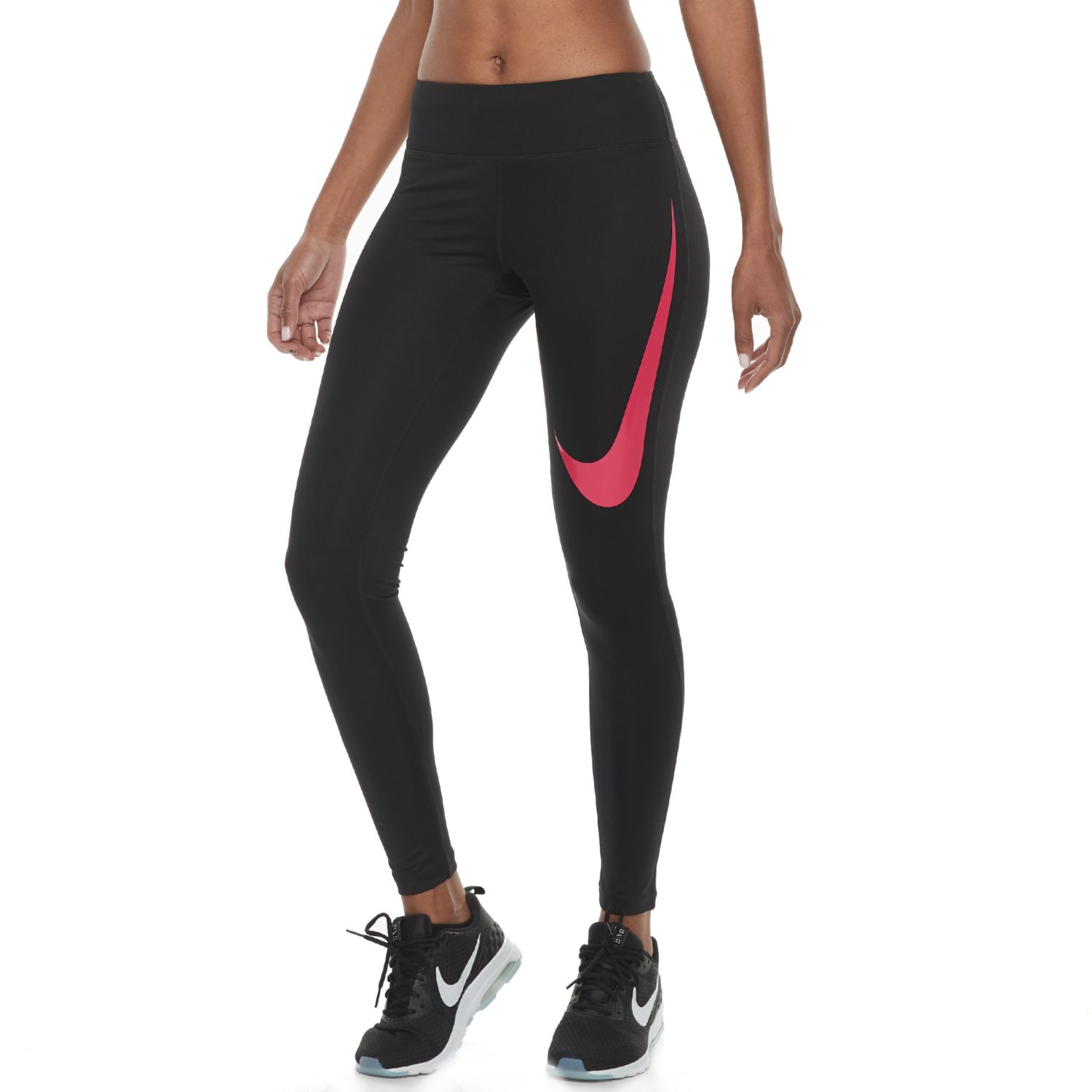 nike essential mid rise running tights