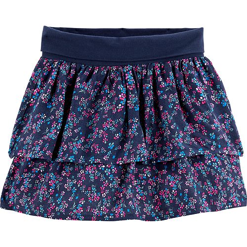 Toddler Girl OshKosh B'gosh® Ditsy Flower Tiered Ruffle Skirt